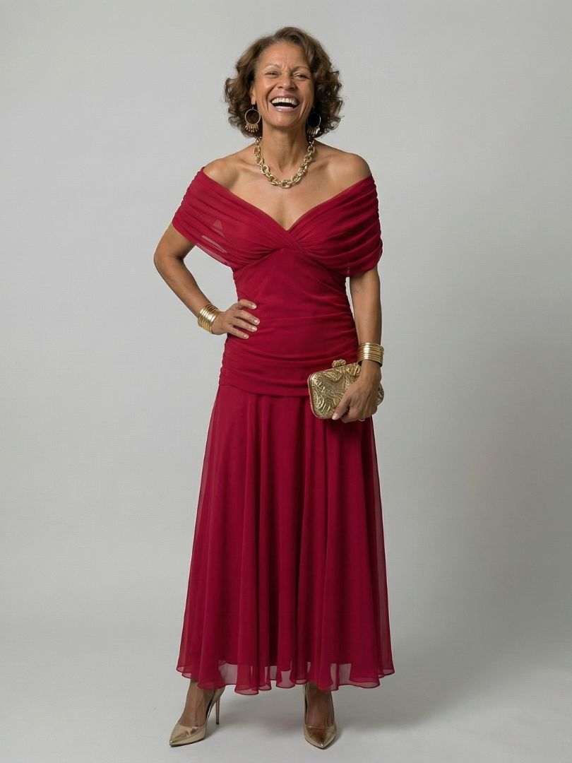 Cecile | Halter Midi Haljina