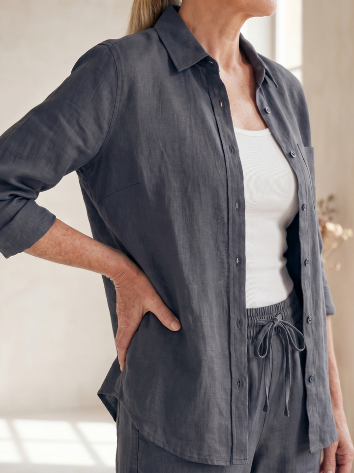 Alina | Komplet sa dugim rukavima i suženim pantalonama