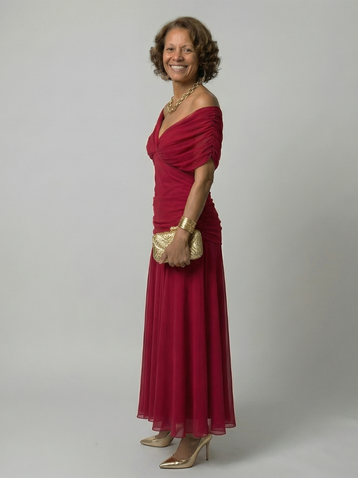 Cecile | Halter Midi Haljina