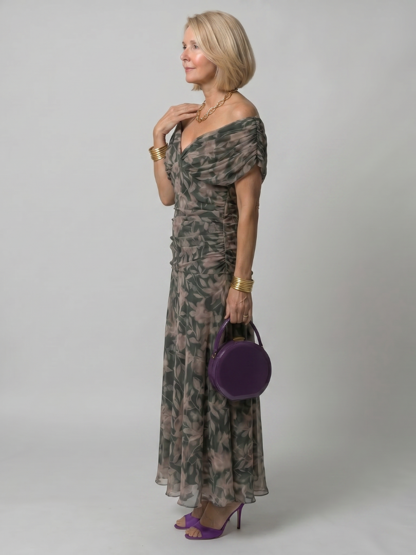 Georgette | Halter Midi Haljina