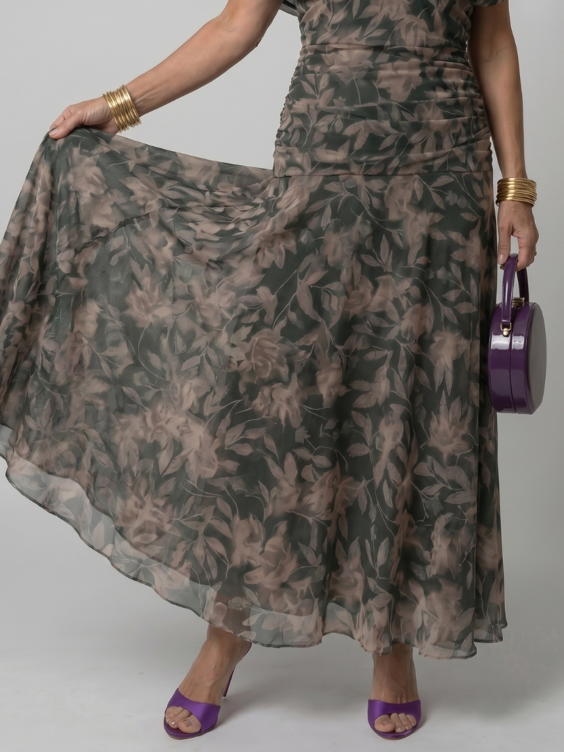 Georgette | Halter Midi Haljina