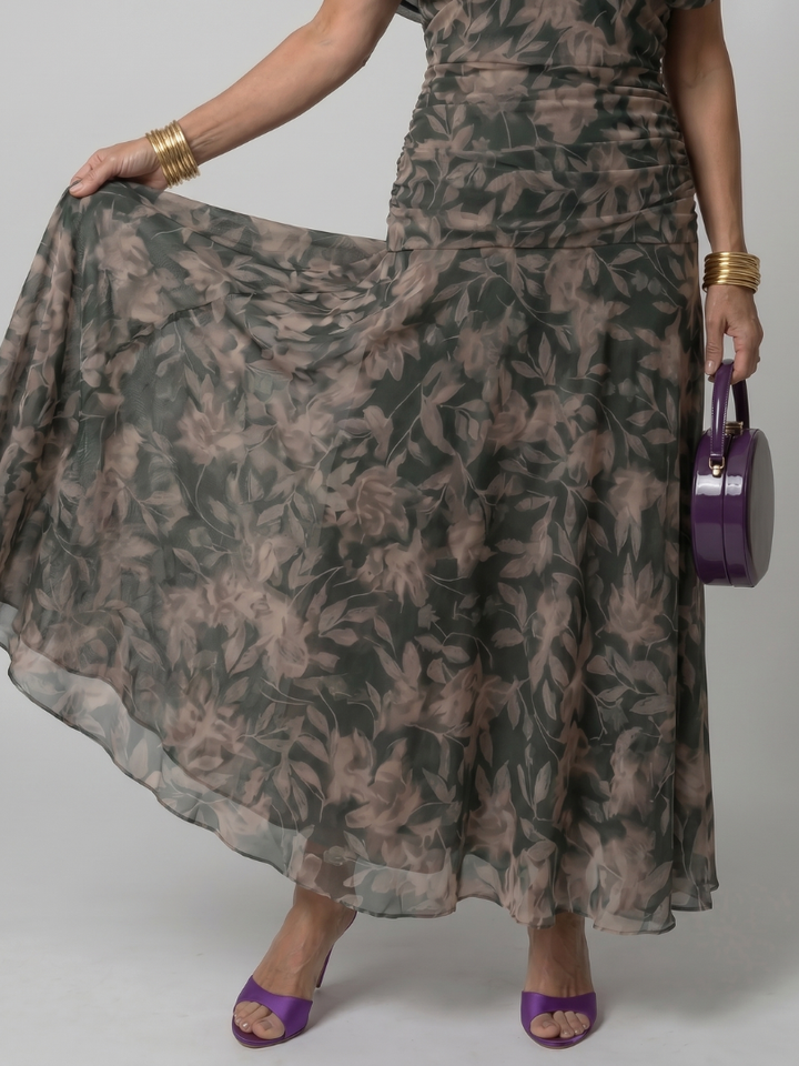 Georgette | Halter Midi Haljina