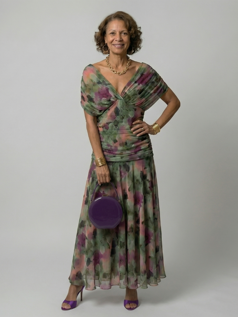 Cecile | Halter Midi Haljina