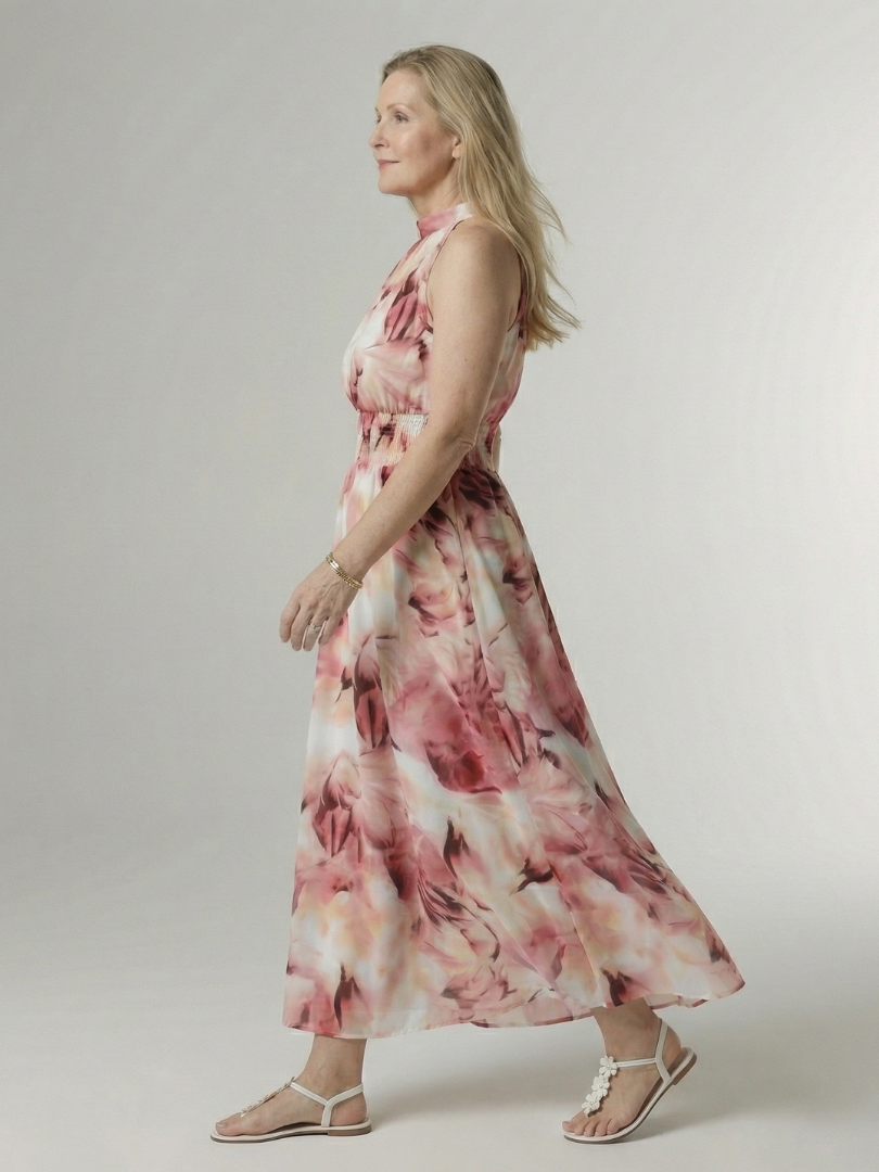 Mathilde | Midi haljina sa halter izrezom