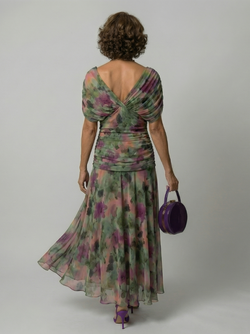 Cecile | Halter Midi Haljina