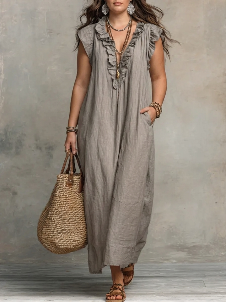 Camellia | Elegantna letnja maxi haljina