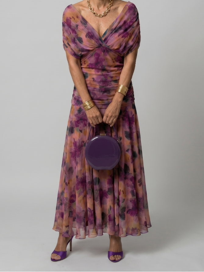 Georgette | Halter Midi Haljina
