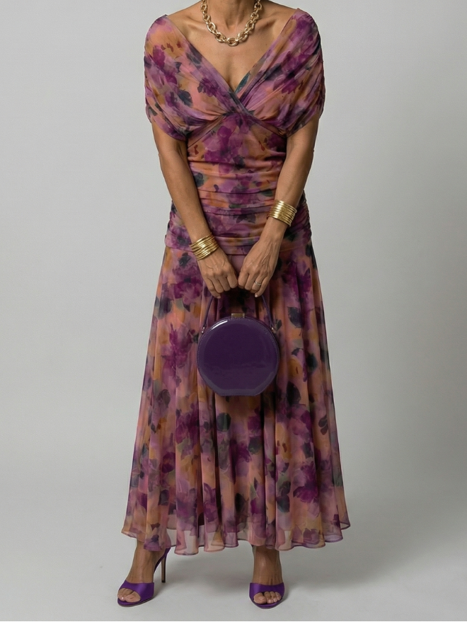Cecile | Halter Midi Haljina