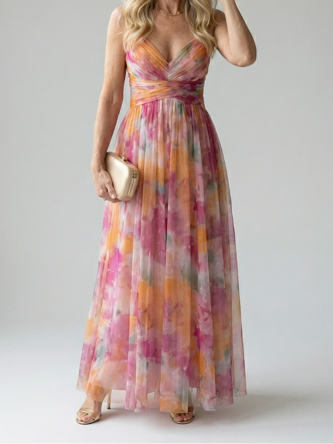 Francine | Mekana Maxi Haljina