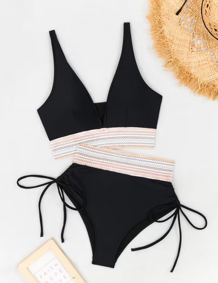Florentine | Elegantan Bikini Set sa Visokim Strukom