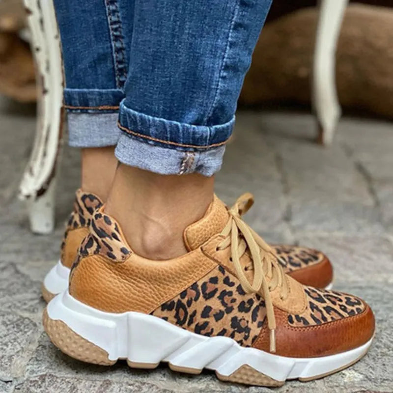Renata | Udobne Leopard Patike.