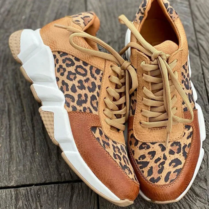 Renata | Udobne Leopard Patike.
