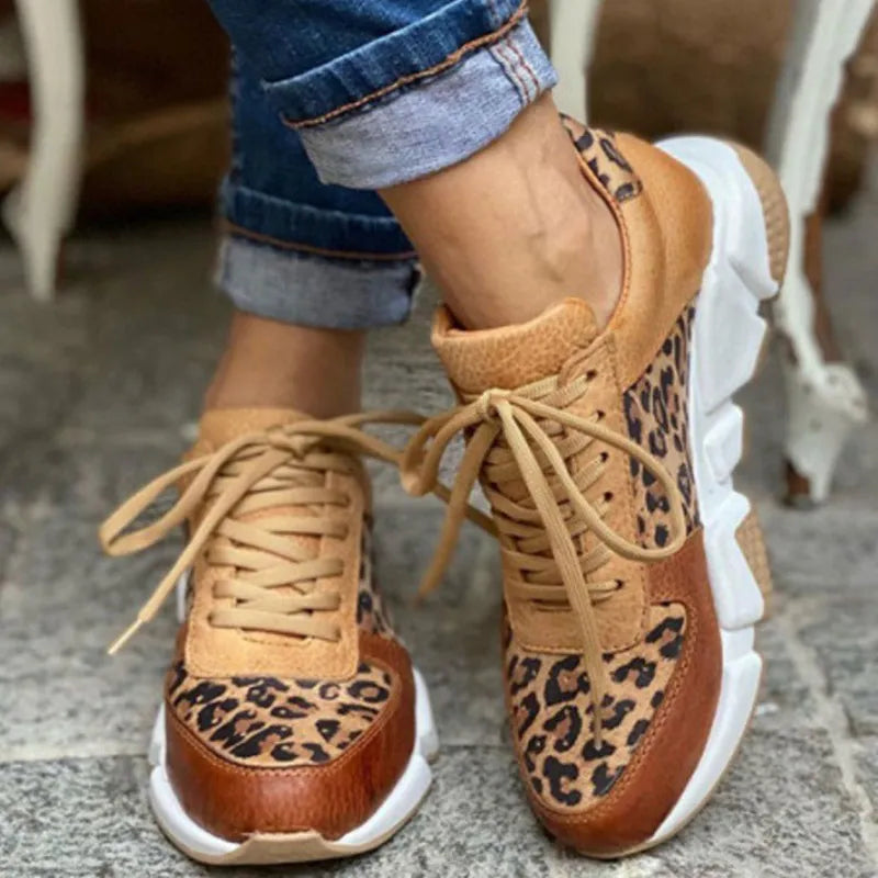 Renata | Udobne Leopard Patike.