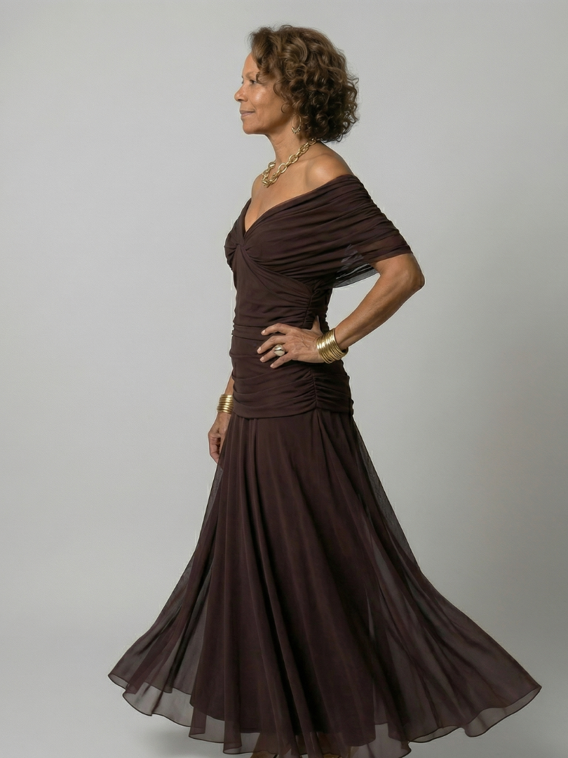 Cecile | Halter Midi Haljina