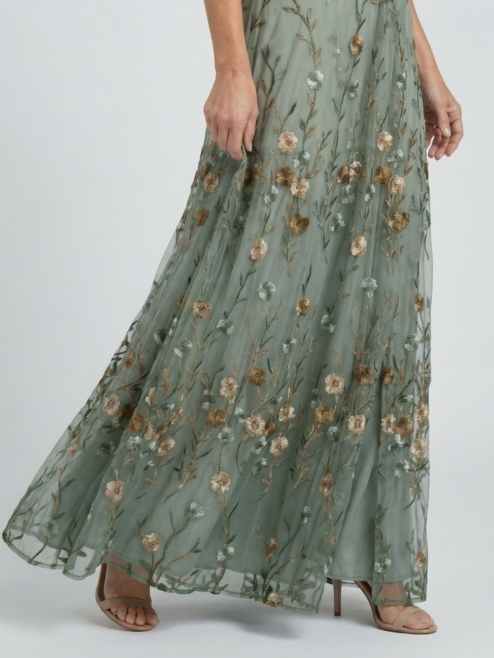 Havane | Halter Bloom Flow Maxi Haljina