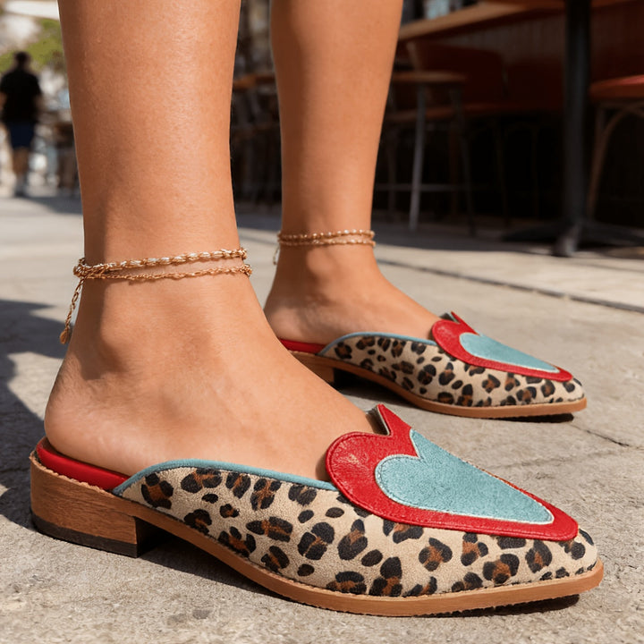 Isolde | Muli bez pete sa leopard printom