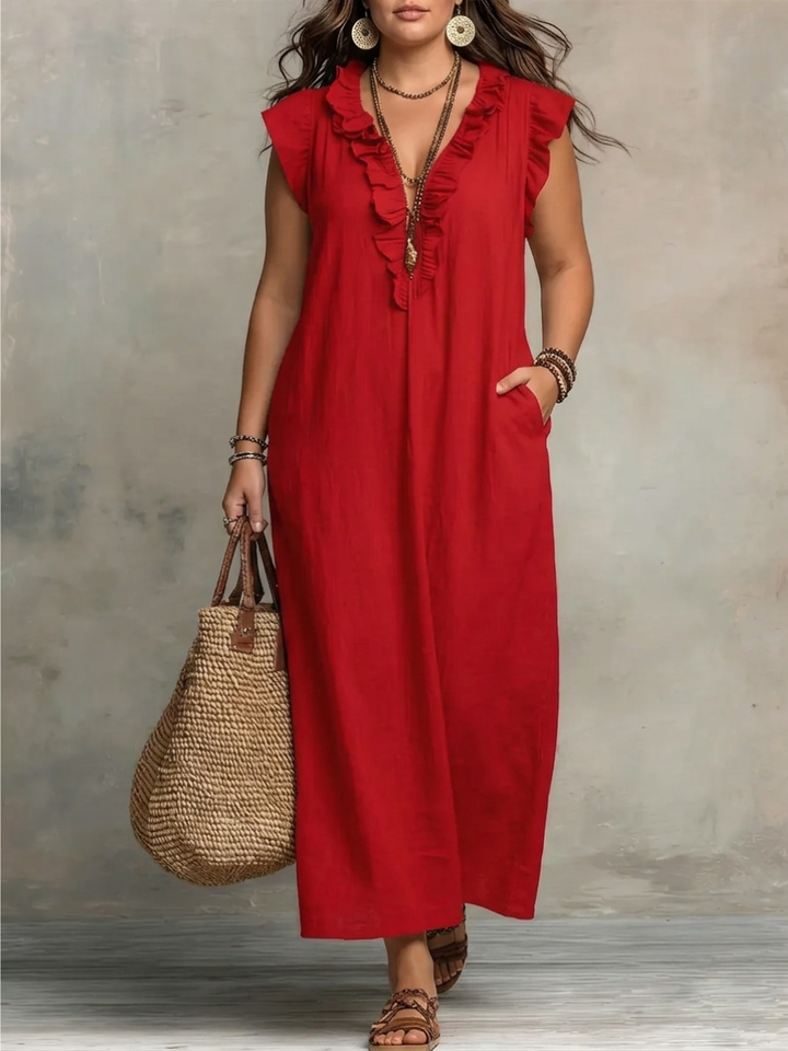 Camellia | Elegantna letnja maxi haljina