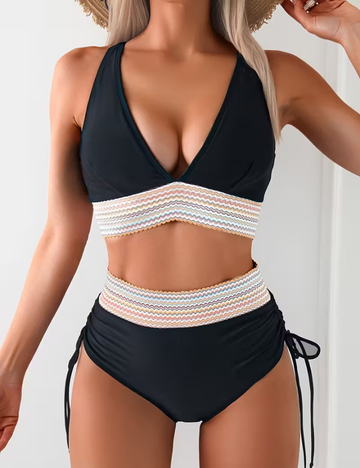 Florentine | Elegantan Bikini Set sa Visokim Strukom