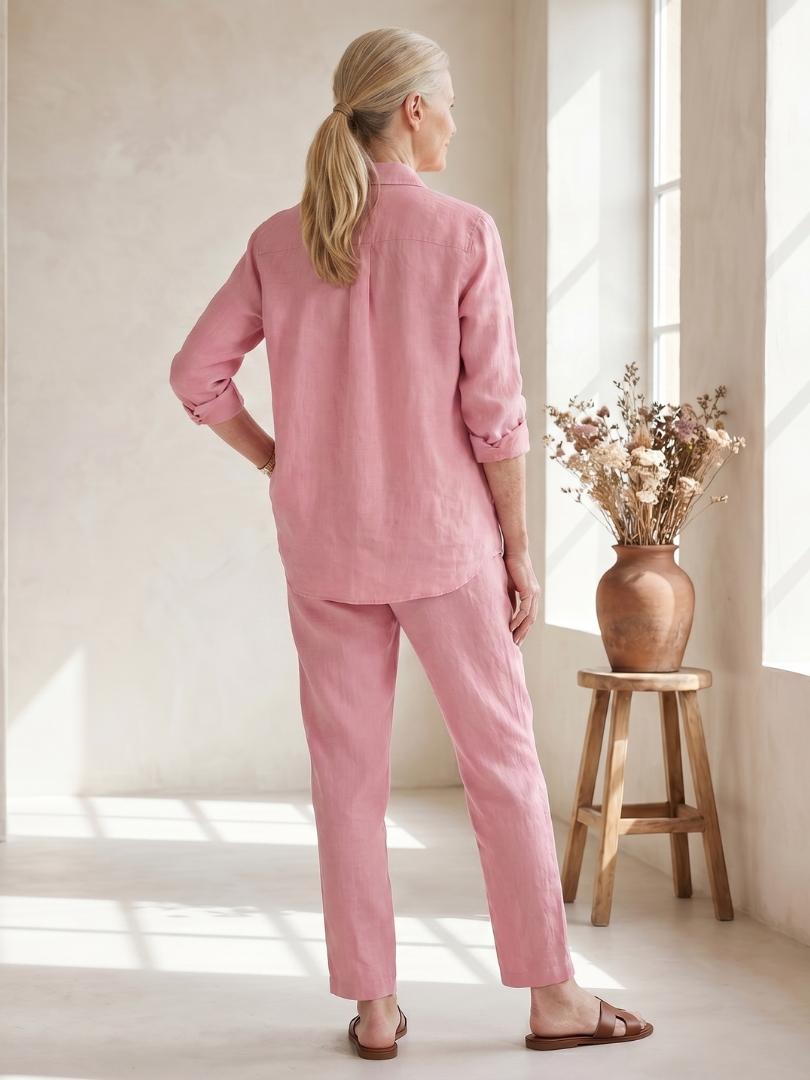 Alina | Komplet sa dugim rukavima i suženim pantalonama