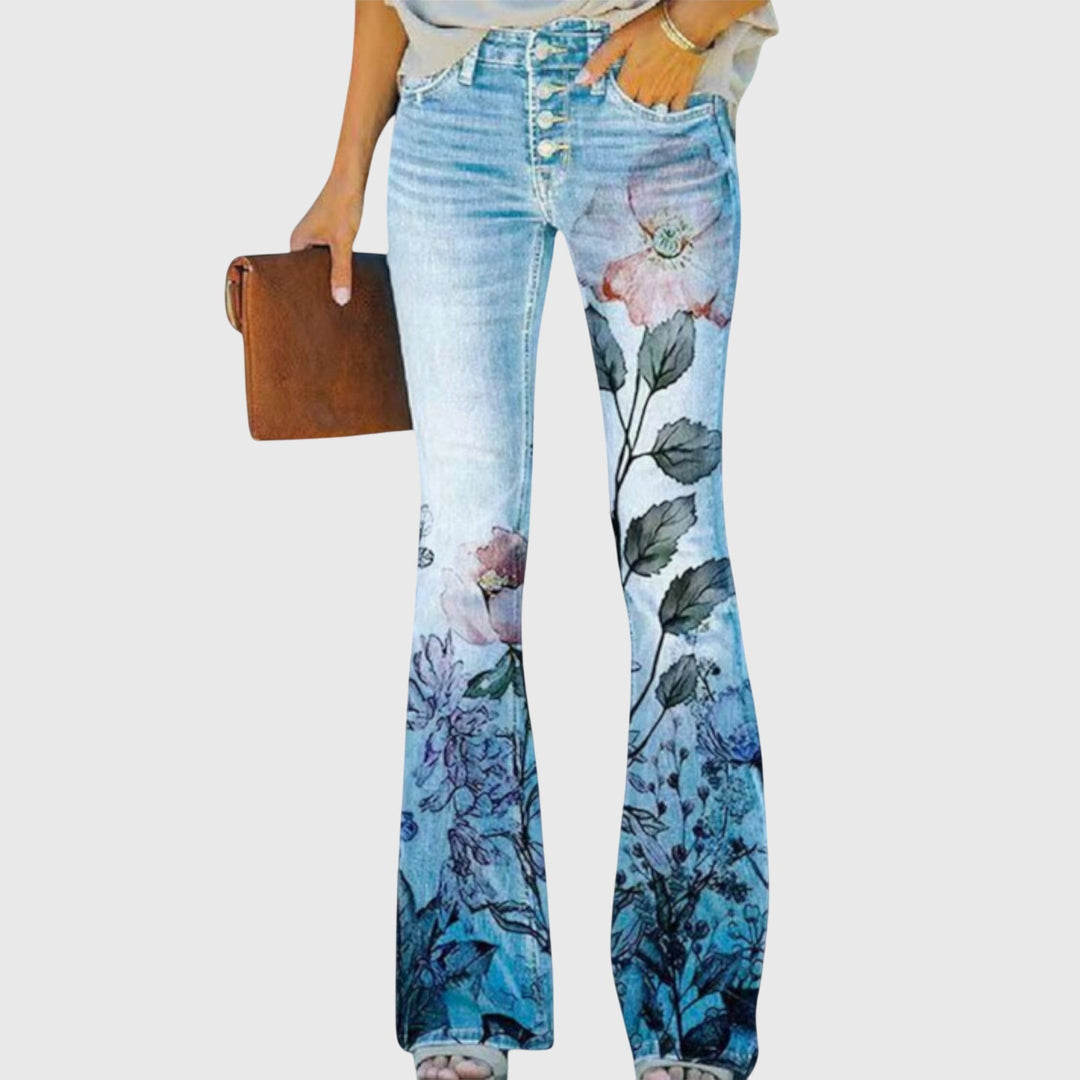 Imelda | Pantalone sa Cvjetnim Printom