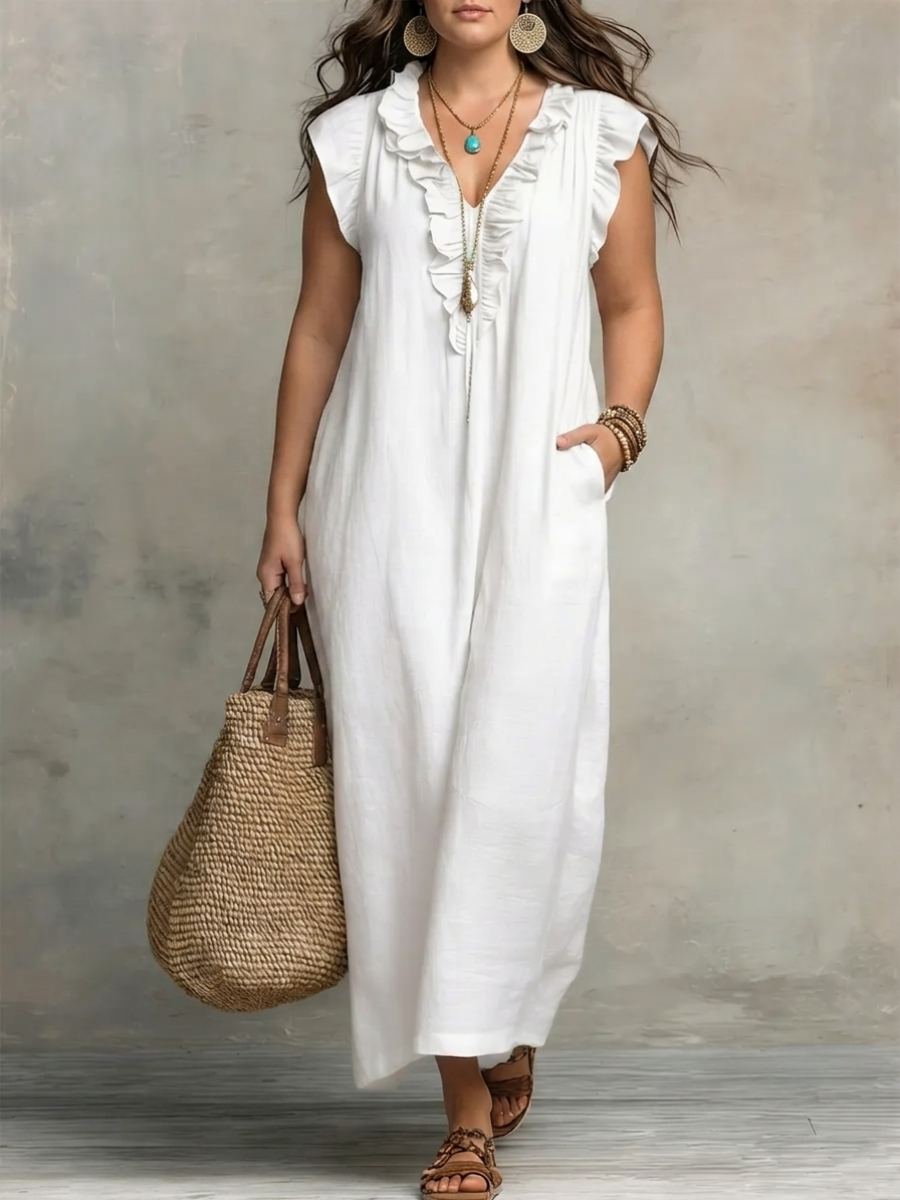 Camellia | Elegantna letnja maxi haljina