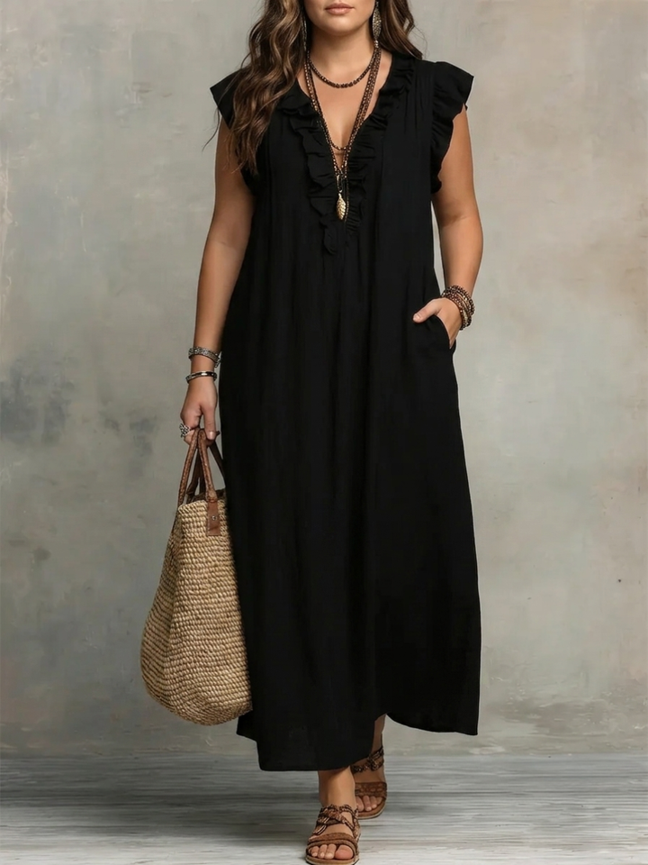 Camellia | Elegantna letnja maxi haljina