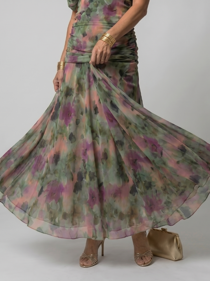 Georgette | Halter Midi Haljina