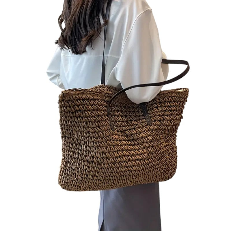 Adrienne | Woven Tote Bag