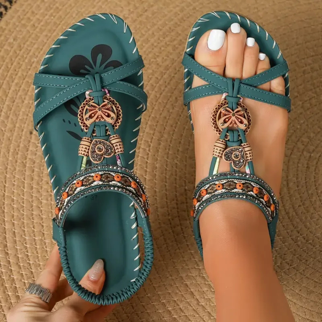 Ophelie – Ortopedske Sandale u Ibiza Stilu za Udobnost i Eleganciju