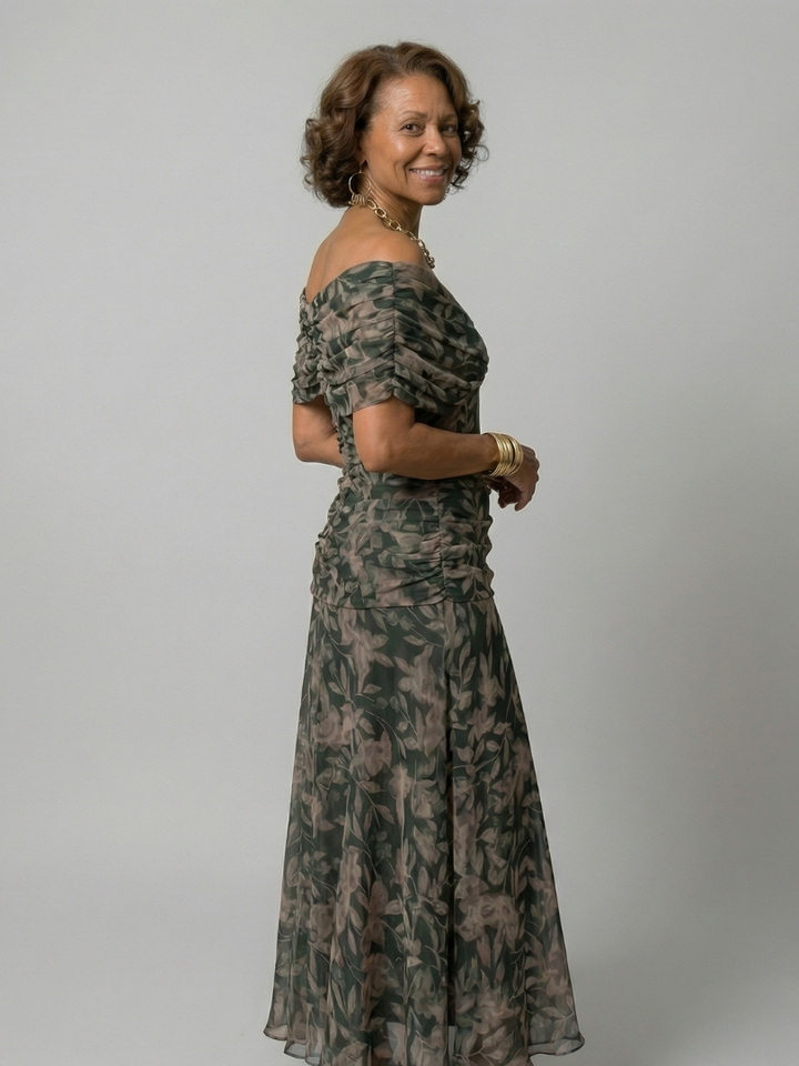 Cecile | Halter Midi Haljina