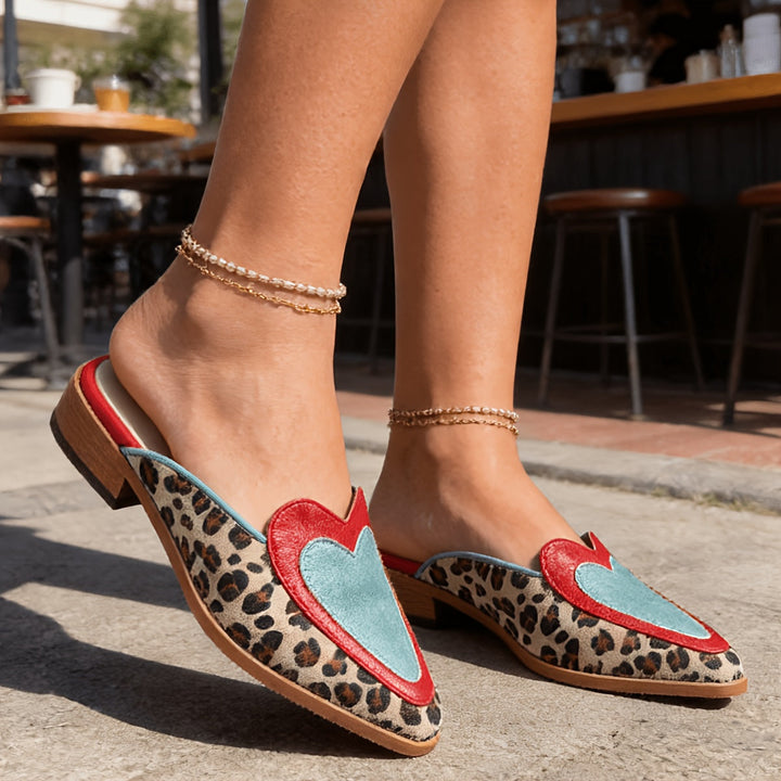 Isolde | Muli bez pete sa leopard printom