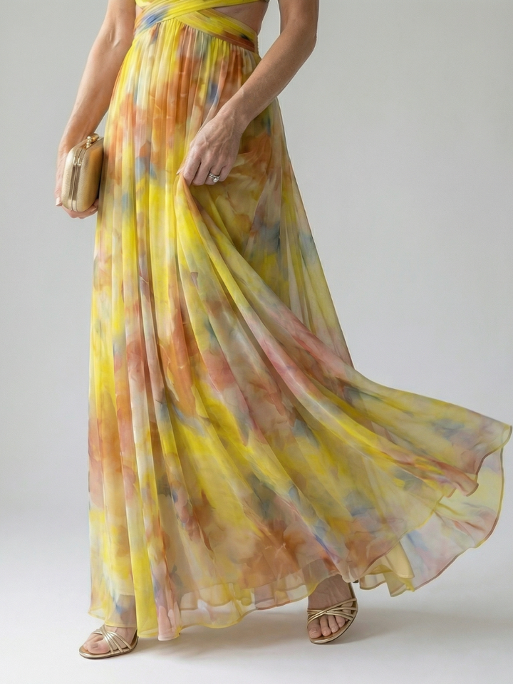 Francine | Mekana Maxi Haljina