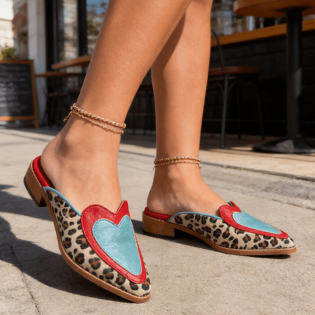 Isolde | Muli bez pete sa leopard printom