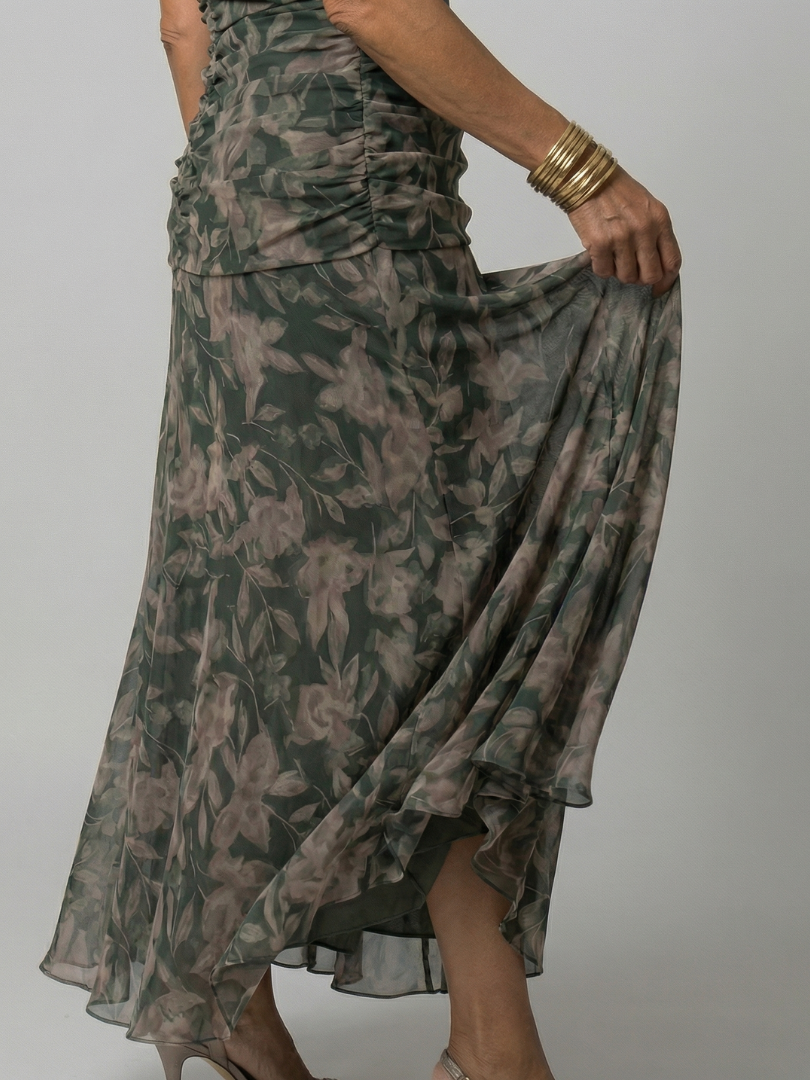 Cecile | Halter Midi Haljina