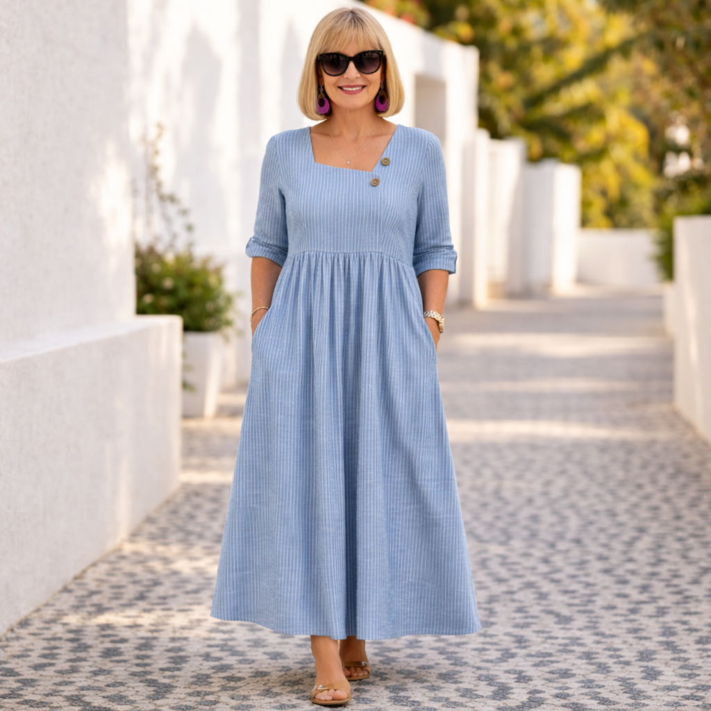 Tiziana | Elegantna Midi Haljina