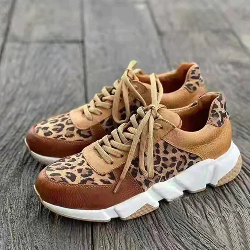 Renata | Udobne Leopard Patike.