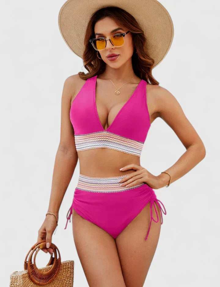 Florentine | Elegantan Bikini Set sa Visokim Strukom