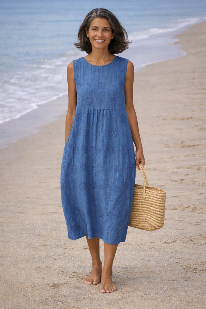 Magaly | Printed Midi Dress