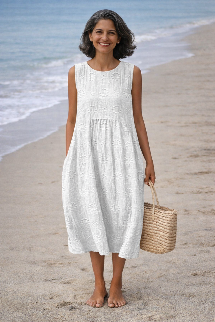 Magaly | Printed Midi Dress