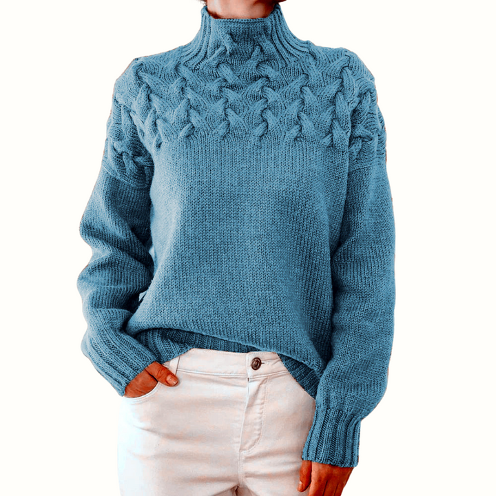 Delphine | Topla pletena rolka