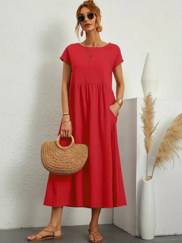 Milena  Midi haljina tečne elegancije