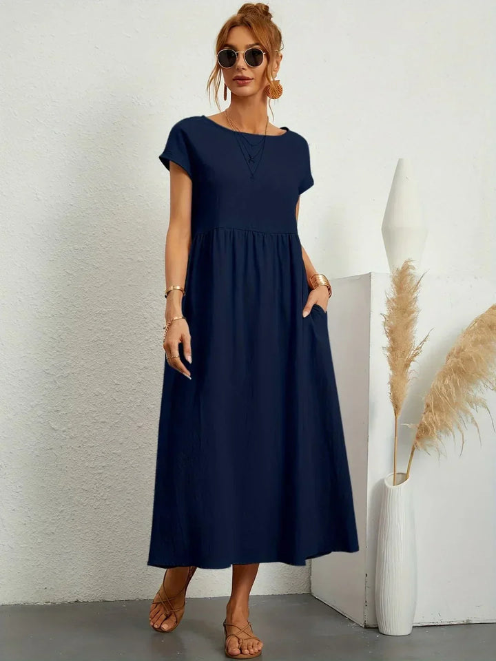 Milena  Midi haljina tečne elegancije