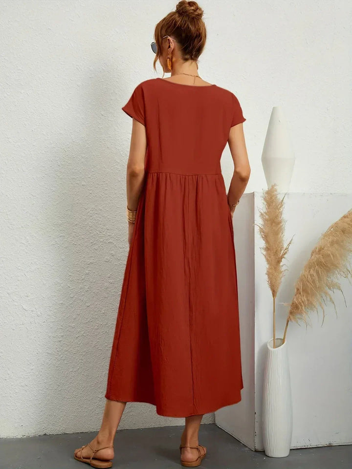 Milena  Midi haljina tečne elegancije