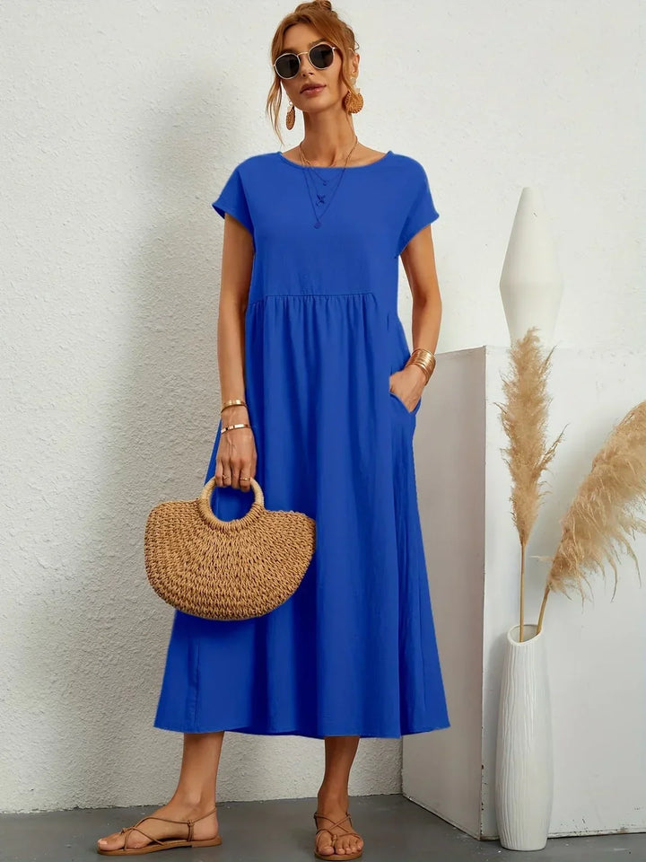 Milena  Midi haljina tečne elegancije