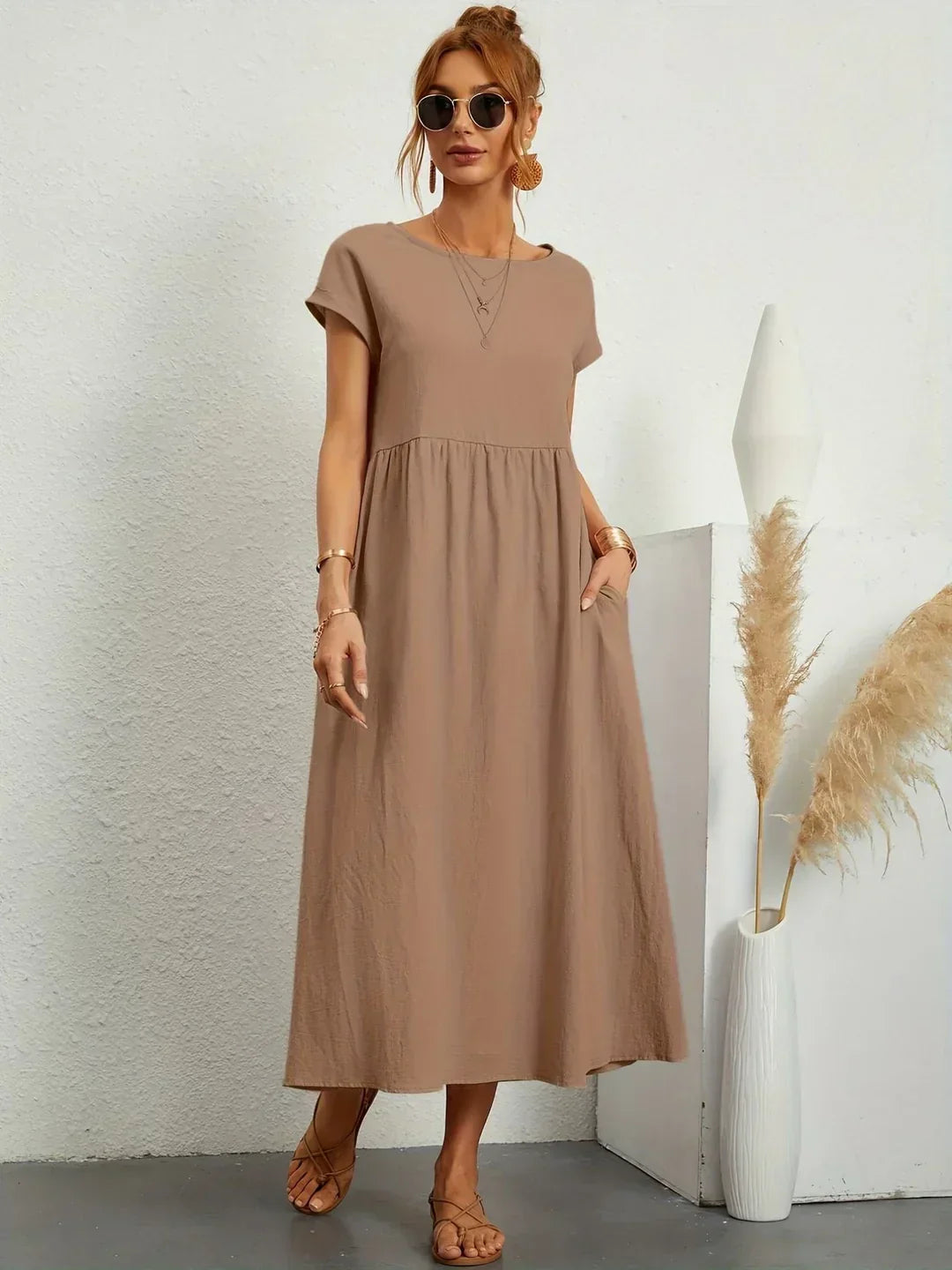 Milena  Midi haljina tečne elegancije