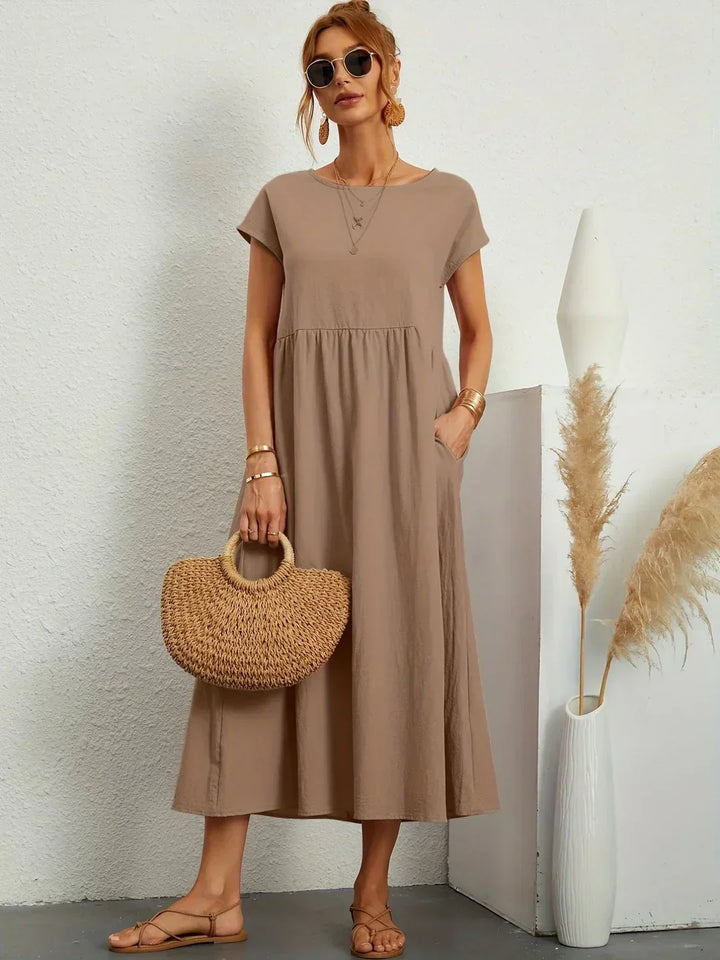 Milena  Midi haljina tečne elegancije