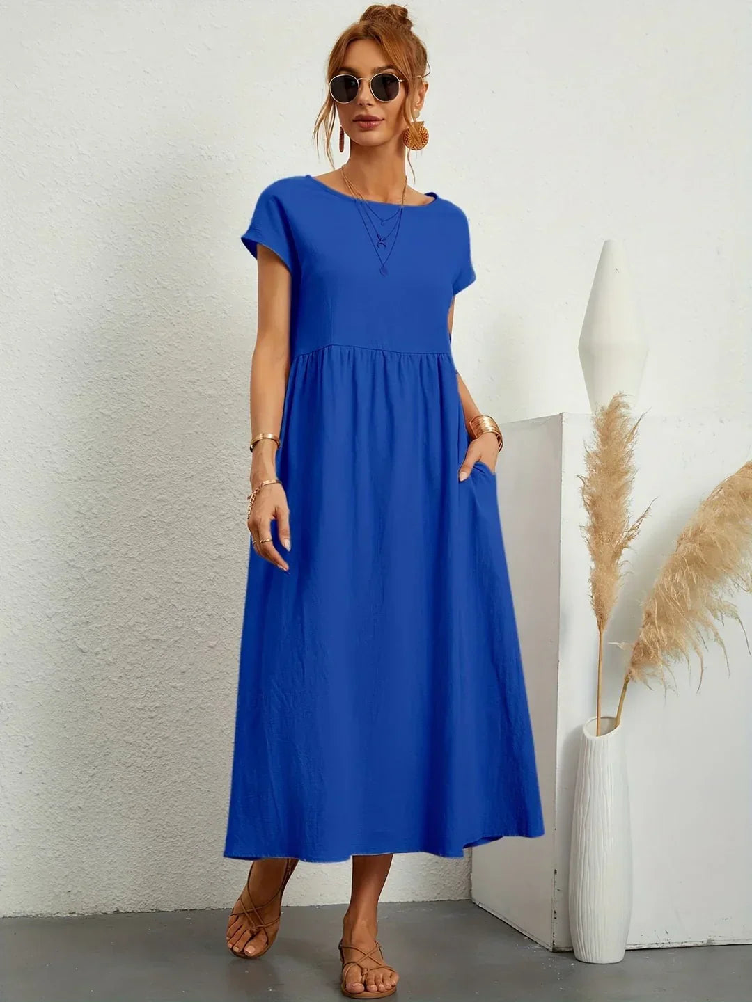 Milena  Midi haljina tečne elegancije
