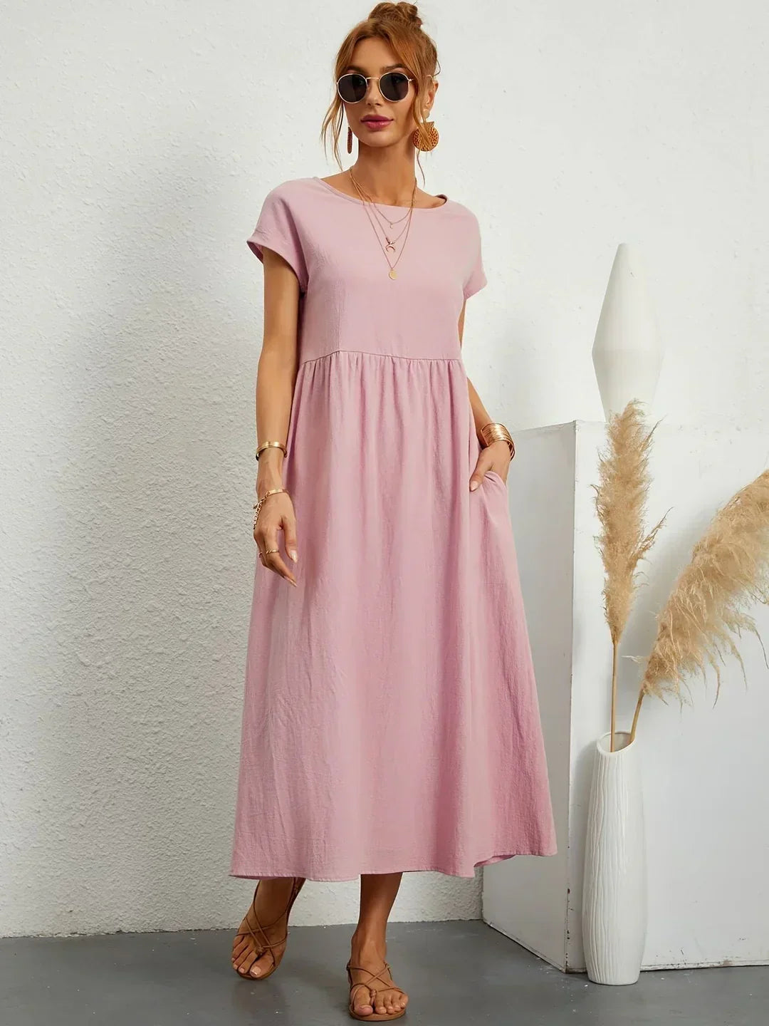 Milena  Midi haljina tečne elegancije