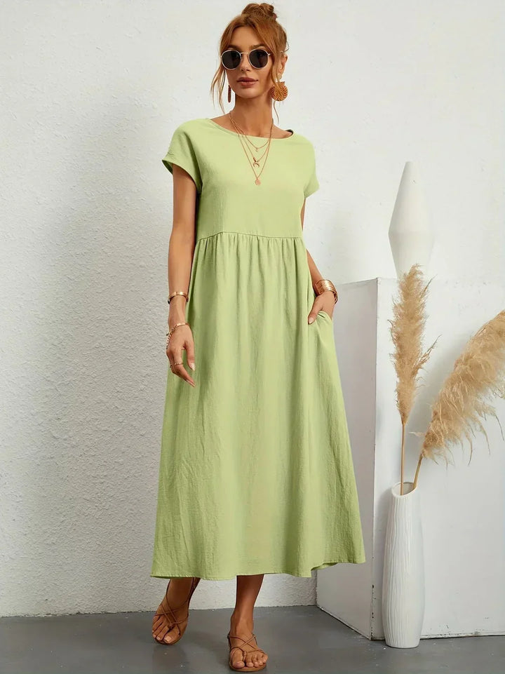 Milena  Midi haljina tečne elegancije