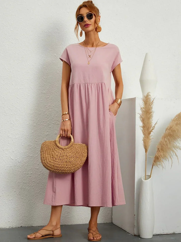 Milena  Midi haljina tečne elegancije